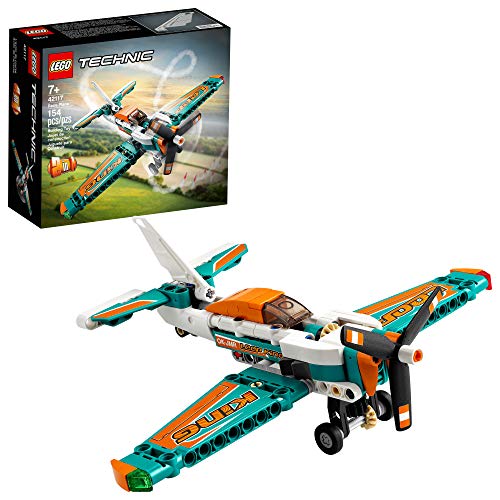 LEGO Technic Race Plane 42117 Building Toy Set for Kids, Boys, and Girls Ages 7+ (154 Pieces)