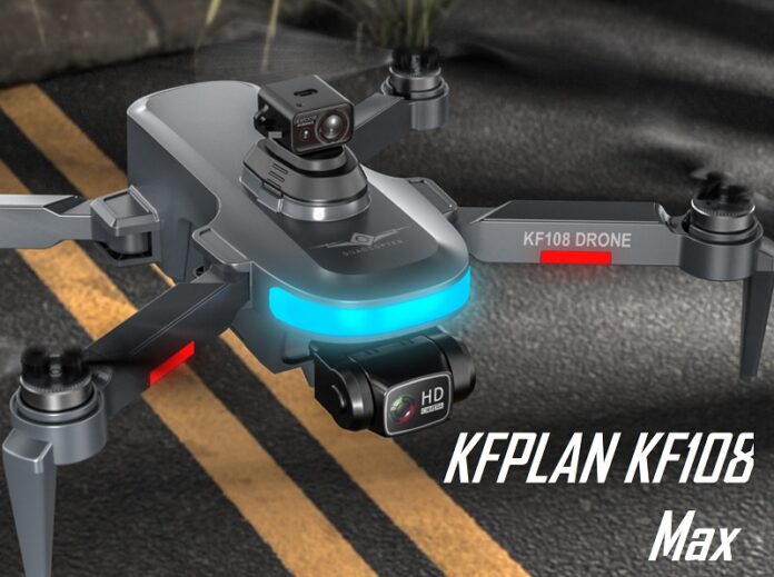 KFPLAN KF108 Max: оптический дрон 4K GPS всего за 109,99 долларов США